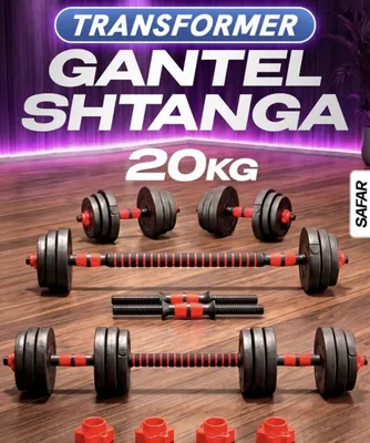 Gantel 20 kg yangi ishlatilmagan 300 ming soʻm 1