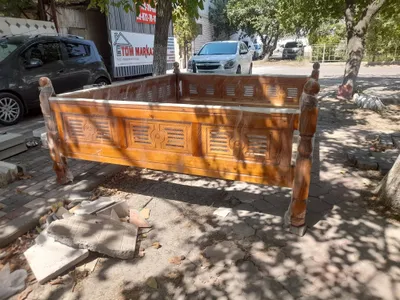 Ташкентская беседка из бетона, 2,5 на 3 метра, на 10 человек 1