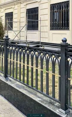 Ворота перилла навес 1