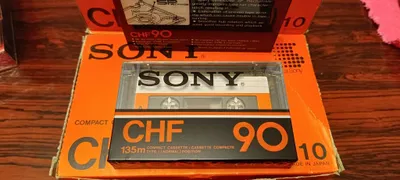 Sony CHF 90 kassetalari 1
