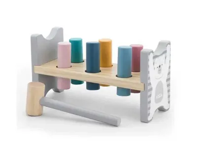Деревянная стучалка Viga Toys PolarB Пингвинчик 1