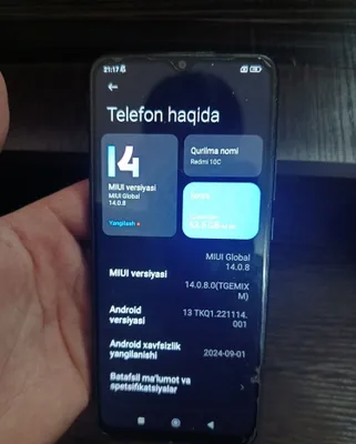 Redmi 10 C narxi 500 ming hech qanday aybi yoq 1
