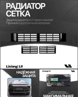 «LixiangShop»dan Lixiang radiator panjarasi 1