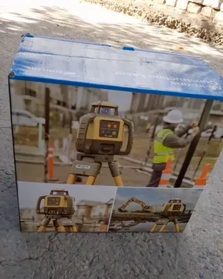 Новый, неиспользованный лазерный нивелир Topcon. 1