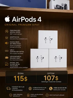 Apple AirPods 4 | Опт и в розницу