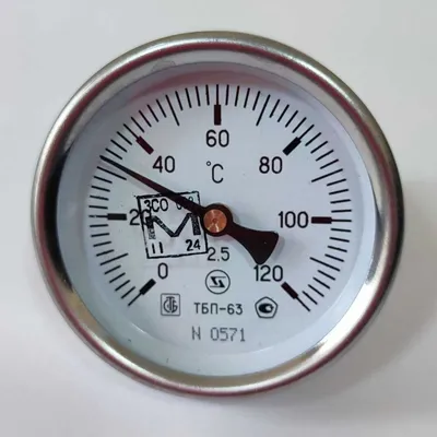 Термометр ТБП 63/Тр50-(0-120)С (Беларусь) 1
