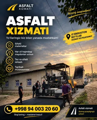 Asfalt xizmati sifatli 1