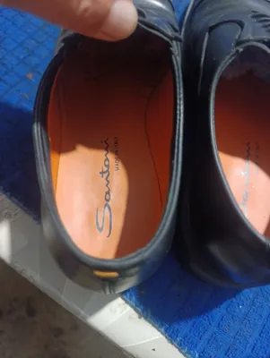 Орегинал Итальянский туфли SANTONI OKSFORD 3
