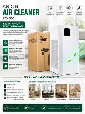 ANION AIR cleaner TC-014 1