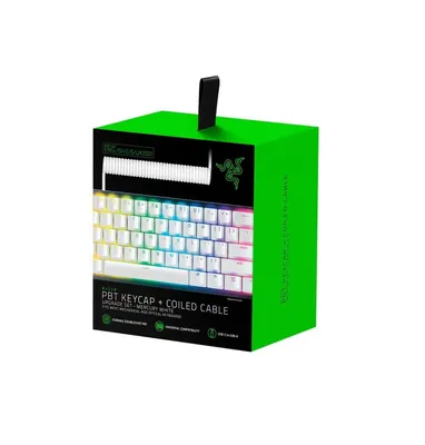 ^ Рассрочка на комплект кейкапов RAZER Keycap+ Coiled Cablee - Mercury 1