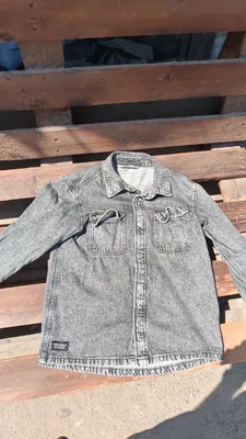 Оригинальная джинсовая детская куртка H&M 1
