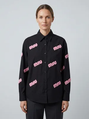 Женская рубашка Miu Miu Korea