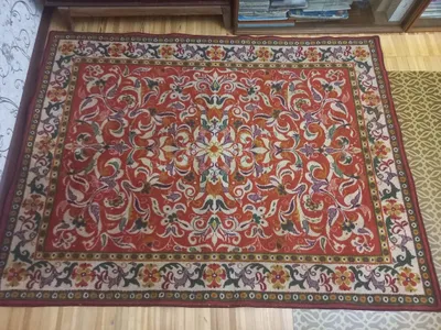 Fabrikada ishlab chiqarilgan jun gilam 1