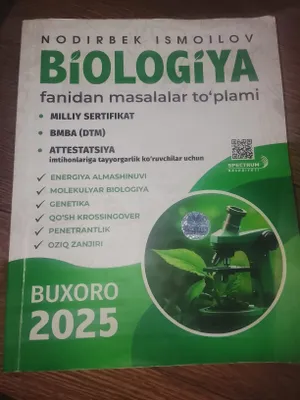 Nodirbek.I Biologiya fanidan masalalar toʻplami. 1