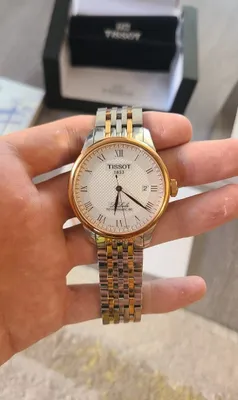 Швейцария позолоченный сагат Tissot Le Locle 1