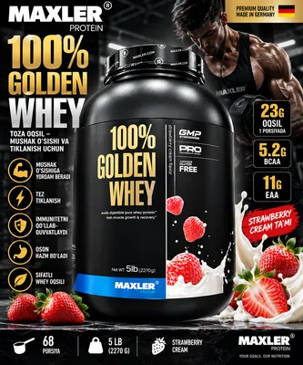 MAXLER 100% Golden Whey