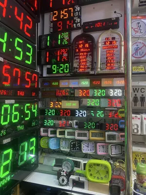 Различные виды светодиодных часов 1