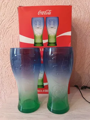 Yangi Coca-Cola bokallari, stakanlar. 1