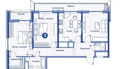 88 m² uy sotiladi, Mirzo Ulug‘bek tumani 1