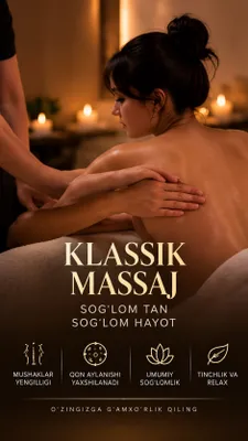24/7 Chilonzor Professional massaj