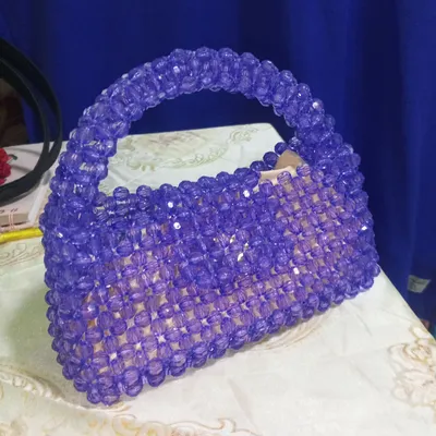 Сумка и шкатулка из бусин 1