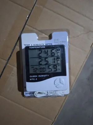 Цифровой термогигрометр (метеостанция) HTC-2.