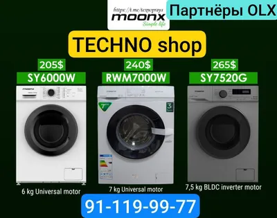 AKSIYA 6 kg moonx Inventor/kir yuvish mashinasi/стиральная машина 1
