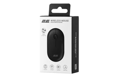 2E MF300 Silent WL BT Graphite black sichqonchasi 1