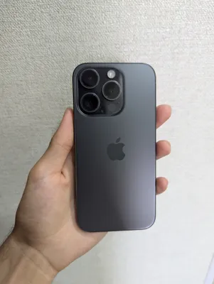 iPhone 15 Pro, 128 ГБ, чёрный, две SIM-карты 1