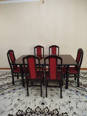 Продаётся стол-стул. На 6 человек. 90 см × 163 см