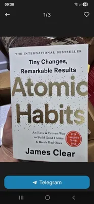 «Atomic Habits» kitobi, yangi, original Penguin 1