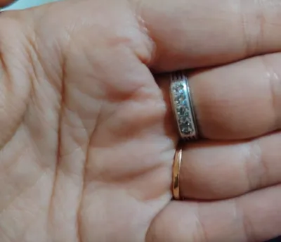 Серебряное кольцо 925 пробы, размер 19 1