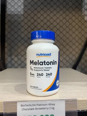 Nutricost Melatonin 5 mg, 240 ta tabletka