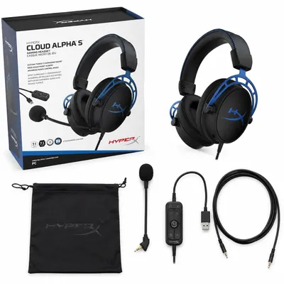Original HyperX Cloud Alpha S 7.1 — o‘yin naushniklari