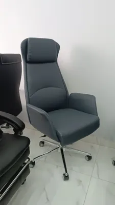 ZIFFLER 9124 ofis kreslosi, baland va sozlanadigan suyanchiq bilan 1