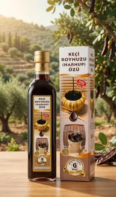 Keçi Boynuzu (Harnup) Özü – Tabiiy va Shifobaxsh Sharbat