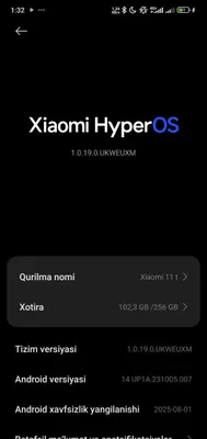 xiomi 11 t 8/256