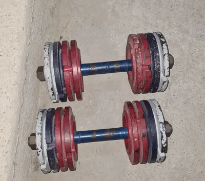 40 kilogrammli gantellar 1