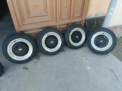 Диски и шины BBS 195 55 R15, состояние хорошее 1