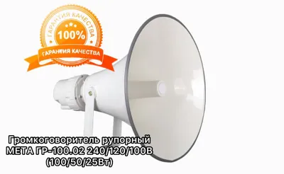 Rupor -100 vatt, ko‘cha turi rupor -100 vatt