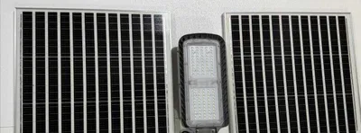 Солнечный прожектор 6v/90-90=180w Акб 3,2v 200Ah