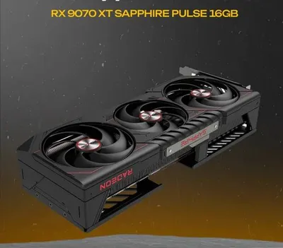 Видеокарта Saphire Pulse RX 9070 XT 1