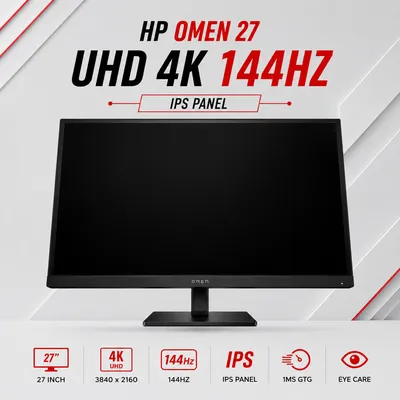 Игровой монитор HP OMEN 27 UHD 4K 144 Гц IPS 1