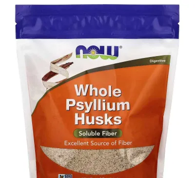 Псиллиум Подорожник NOW Whole Psyllium Husks, 16 oz (454 g) 1