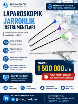 LAPAROSKOPIK JARROHLIK INSTRUMENTi 1