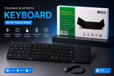 yig'ma bluetooth klaviatura