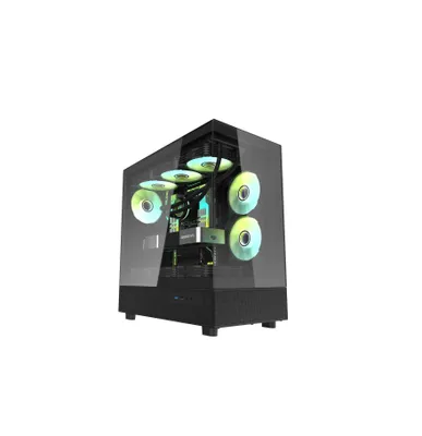 darkFlash DPX90 BLACK kompyuter korpusi (ATX, 4x Fans) 1