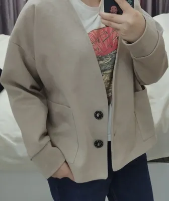 Bej rangli jaket, Lucy 1