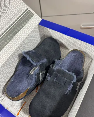 Birkenstocks . Женские тёплые тапочки
