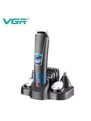Триммер-машинка для стрижки волос VGR, 10 в 1